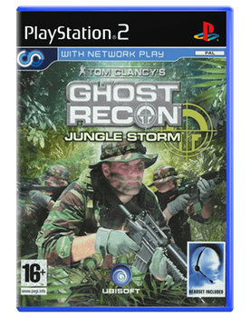 Игра Sony PlayStation 2 Tom Clancy's Ghost Recon: Jungle Storm Europe Английская Версия Б/У