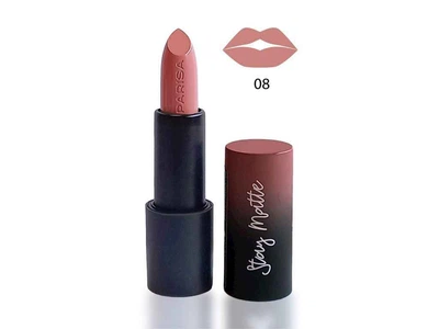 Помада PARISA для губ Stay matte L-08 № 08 Tea rose