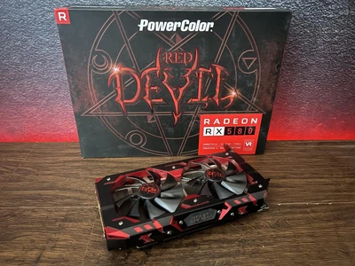 Видеокарта RX 580 8GB Power Color Red Devil (AXRX580 8GBD5-3DH/OC) Б/У