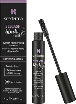 Туш для вій Sesderma Seslash Подовжуюча Чорна 5 мл (8429979439765)