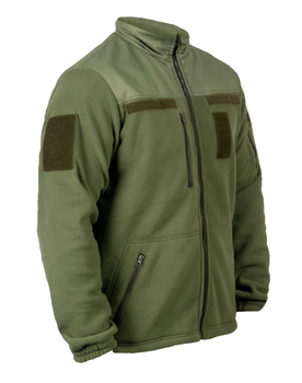 Тактична флісова кофта WinTac Sarmat arm olive Fleece 280 гр/м S олива