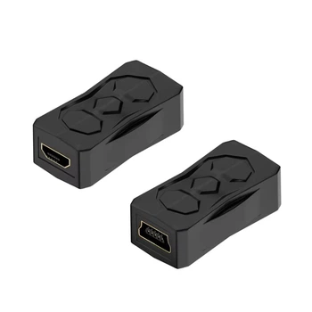 Перехідник адаптер Mini USB - Micro USB (F/F) 480Mbps 5V2A Alitek New Style (48760stl)