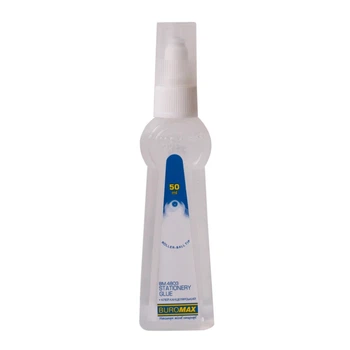 Клей канцелярский BUROMAX BM.4803 шариковый механизм 50 мл