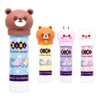 Клей-карандаш ЗИБИ, 9 г., Cute, PVA, (ZB.6300)