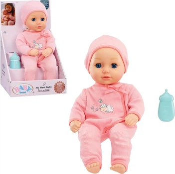 Реалістична м'яка лялька з блакитними очима Baby Born My First Baby Doll Annabell - Blue Eyes918919C3