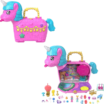 Zestaw do zabawy Mattel Polly Pocket Jednorożec-niespodzianka (0194735244966)