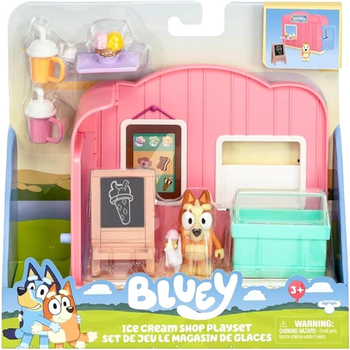 Ігровий набір TM Toys Bluey Mini Кафе морозиво з аксесуарами (0630996175538)