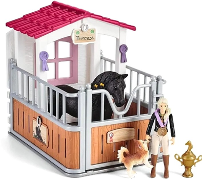 Zestaw do zabawy Schleich Horse Club Tori & Princess Zagroda dla koni (4055744023088)