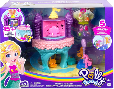 Zestaw do zabawy Mattel Polly Pocket Lunapark Zatoka syren (0887961974119)