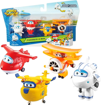 Набір транспортних засобів Cobi Super Wings 4 деталі (6911400367201)