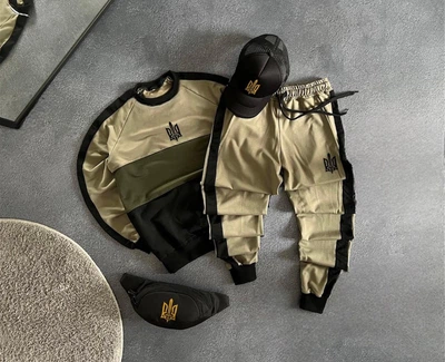 Чоловічий спортивний костюм Gosp XXL Песочный (VC-577)