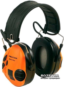 Навушники активні протишумові 3M Peltor SportTac Orange (XH-0016-5004-94380)