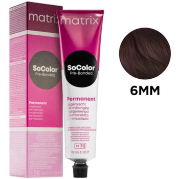 Стійка крем-фарба Matrix SoColor Pre-Bonded 6MM - Мокка-мокка темний блондин 90мл