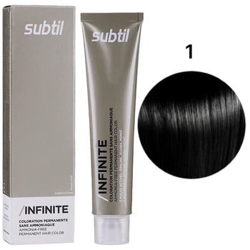 Крем-фарба DUCASTEL Subtil Infinite Стійка безаміачна 1 Чорний 60 мл