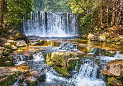 Пазли Водоспад у лісі на 2000 елементів CherryPazzi