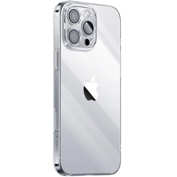 Силиконовый (TPU) чехол BASEUS Simple Series для iPhone 16 Pro Max - Transparent