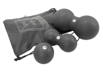 Набор для массажа EasyFit MioSet-1 (мячики EPP 3 шт для миофасциального релиза и самомассажа всего тела: спины, ног, рук, шеи) MI3465B