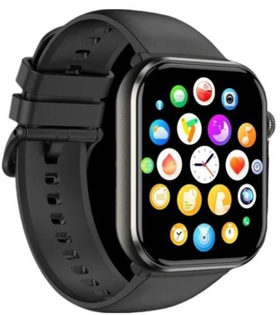 Смарт-годинник з Українським меню та додатком Blackview R60 AMOLED 1,96, 800 мAh Call Black/ЧОРНІ (R60B)