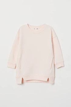 Свитшот для девочки H&M 122-128 размер розовый 661364002