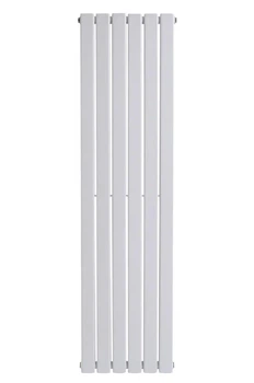 Дизайнерский радиатор отопления ARTTIDESIGN Livorno II 6/1800/408/50 вертикальный белый матовый