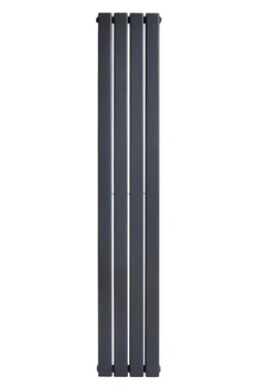 Дизайнерский радиатор отопления ARTTIDESIGN Livorno II 4/1800/272/50 вертикальный серый матовый