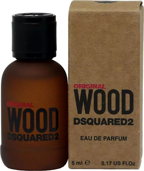 Мініатюра Парфумована вода для чоловіків Dsquared2 Original Wood 5 мл (8011003872909)