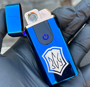 Электронная зажигалка с двойным поджигом LB usb газовая зажигалка в подарочной упаковке (334213)