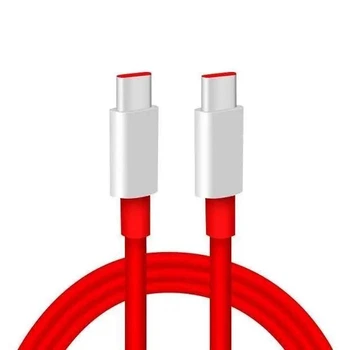 Кабель Oneplus Warp Charge Type-C to Type-C 8A (1m) Red (C203A)