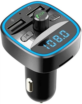 FM-трансмиттер Tickas Multifunction Wireless Car mp3 player T25 Черный