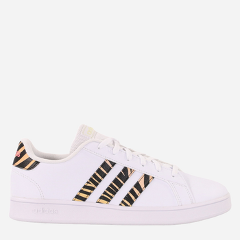 Tenisówki młodzieżowe dla dziewczynki adidas Grand Court K GZ1067 37.5 Białe (4065418281447)