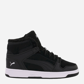 Підліткові зимові черевики для хлопчика Puma Rebound Layu 370497-01 38.5 Чорні (4060981159377)