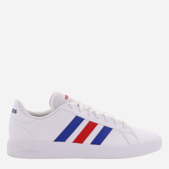 Tenisówki męskie do kostki adidas Grand Court GW9252 45.5 Białe (4065426728903)