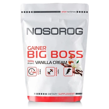 Гейнер Nosorog Nutrition Big Boss 1500 гр (Ваніль)