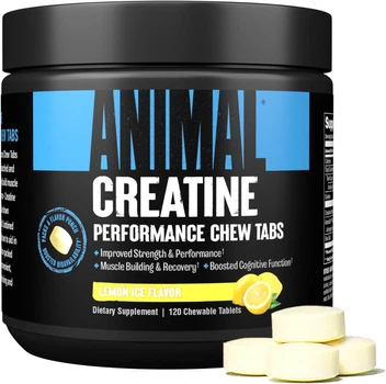 Креатин Universal Animal Creatine Performance Chews 120 chewable tablets (Lemon Ice)