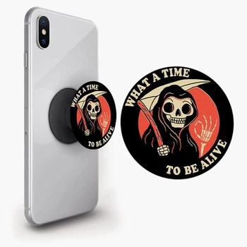 Держатель для телефона PopSockets смерть Черный