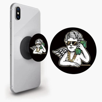 Держатель для телефона PopSockets купидон стайл Черный