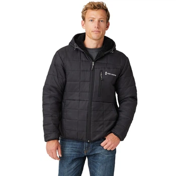 Куртка-шерпа Free Country FreeCycle Bedrock Sherpa Lined Puffer Jacket Color: Black XL