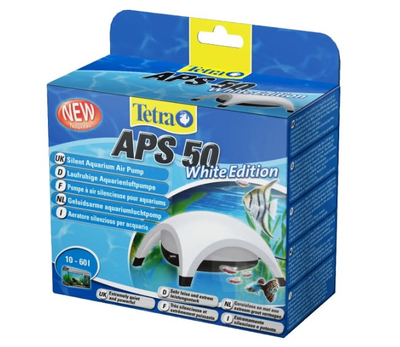 Компрессор Tetra APS 50 для аквариума 10-60 л, белый