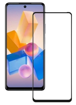Защитное стекло для Infinix Hot 40 Pro / проклейка по всей плоскости экрана
