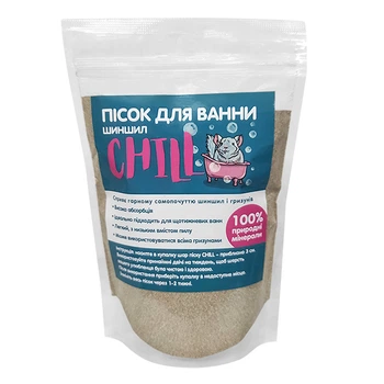 Пісок для купання шиншил Chill Chinchilla Bath Sand 300г (877017)
