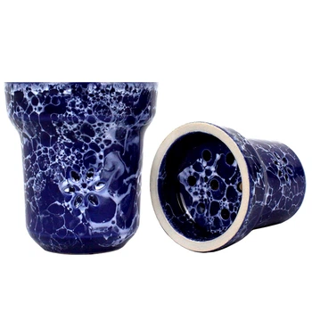 Чаша для кальяна Solaris Eva Blue and White