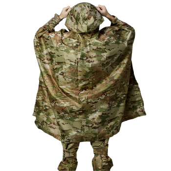 Плащ-палатка пончо Ranger RA8916 XL 140х210см Multicam