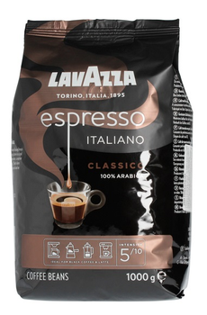 Кава в зернах Lavazza Espresso Italiano Classico 1 кг (8000070018747)