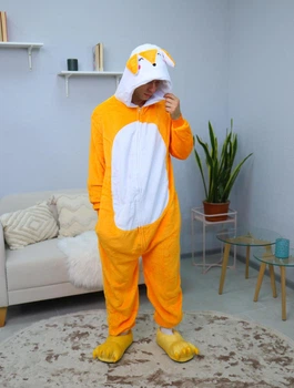 Піжама Кігурумі My Kigu Чоловіча Рудий Лис Помаранчевий розмір XL 175-185 см (21041411)