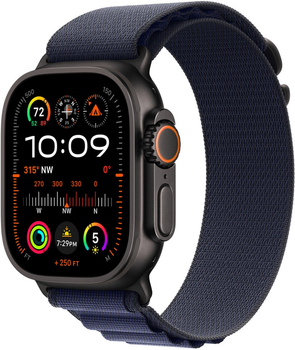 Pasek Apple Alpine Loop do Apple Watch 49mm Small Navy (MXMX3)