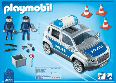 Набір фігурок Playmobil City Action Поліцейський позашляховик 9053 (4008789090539)