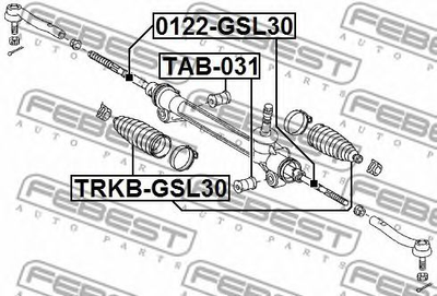 Рулевая тяга Febest (0122GSL30)