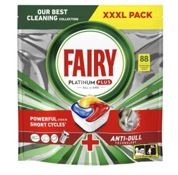 Капсулы для посудомоечных машин Fairy Platinum Plus Все-в-1 88 шт