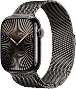 Браслет Apple Milanese Loop для Apple Watch 46mm M/L Slate (MXMT3)