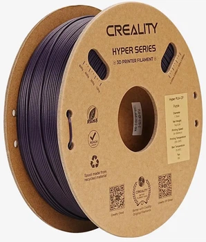 Hyper PLA-CF filament Creality do drukarki 3D 1.75 mm 1 kg Fioletowy (6971636402879)